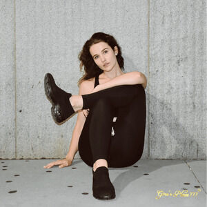 STQ Air Cushion Vegan Friendly Slip On Walking Shoes Black Size 9